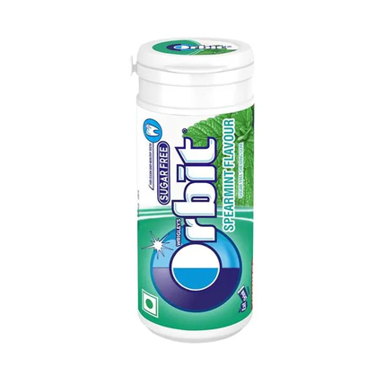 Orbit Chewing Gum Spearmint Sugar Free 